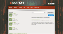 Desktop Screenshot of media.welcometoharvest.org